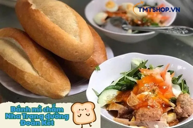 Bánh mì chấm Nha Trang đường Đoàn Kết