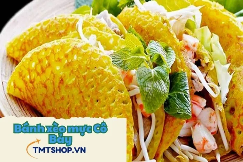 Bánh xèo mực Cô Bảy