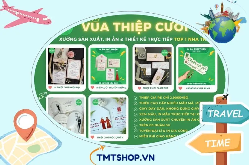 Vua Thiệp Cưới - In ấn Phú Thiện